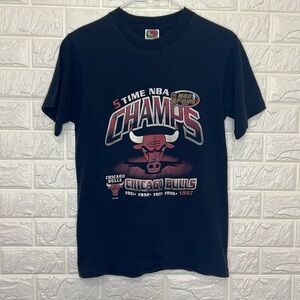 Vintage 90s Chicago Bulls Champs Deadstock Single Stitch T-Shirt 1997 Sz 14-16